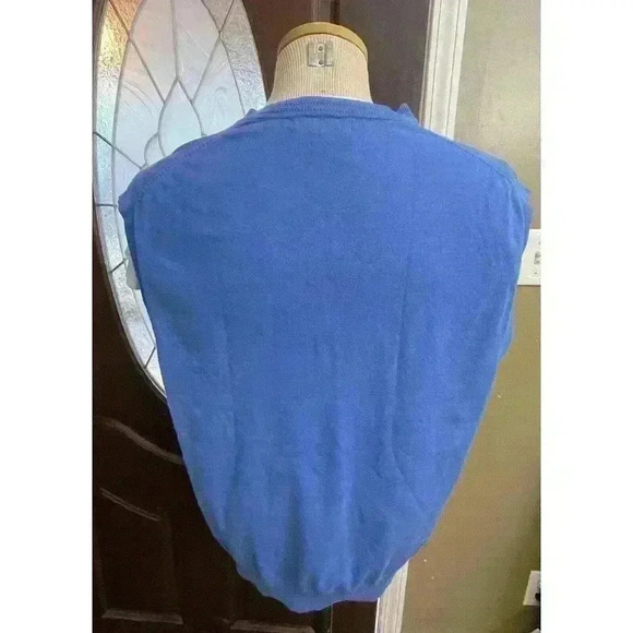 Cutter & Buck Golf Sweater Vest Large Blue - Picture 3 of 3
